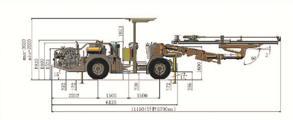 KJ312型全液壓掘進鉆車